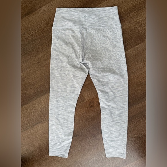lululemon athletica Pants - Lululemon white/ grey align leggings